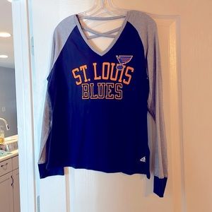 Adidas St.Louis Blues long sleeve shirt.